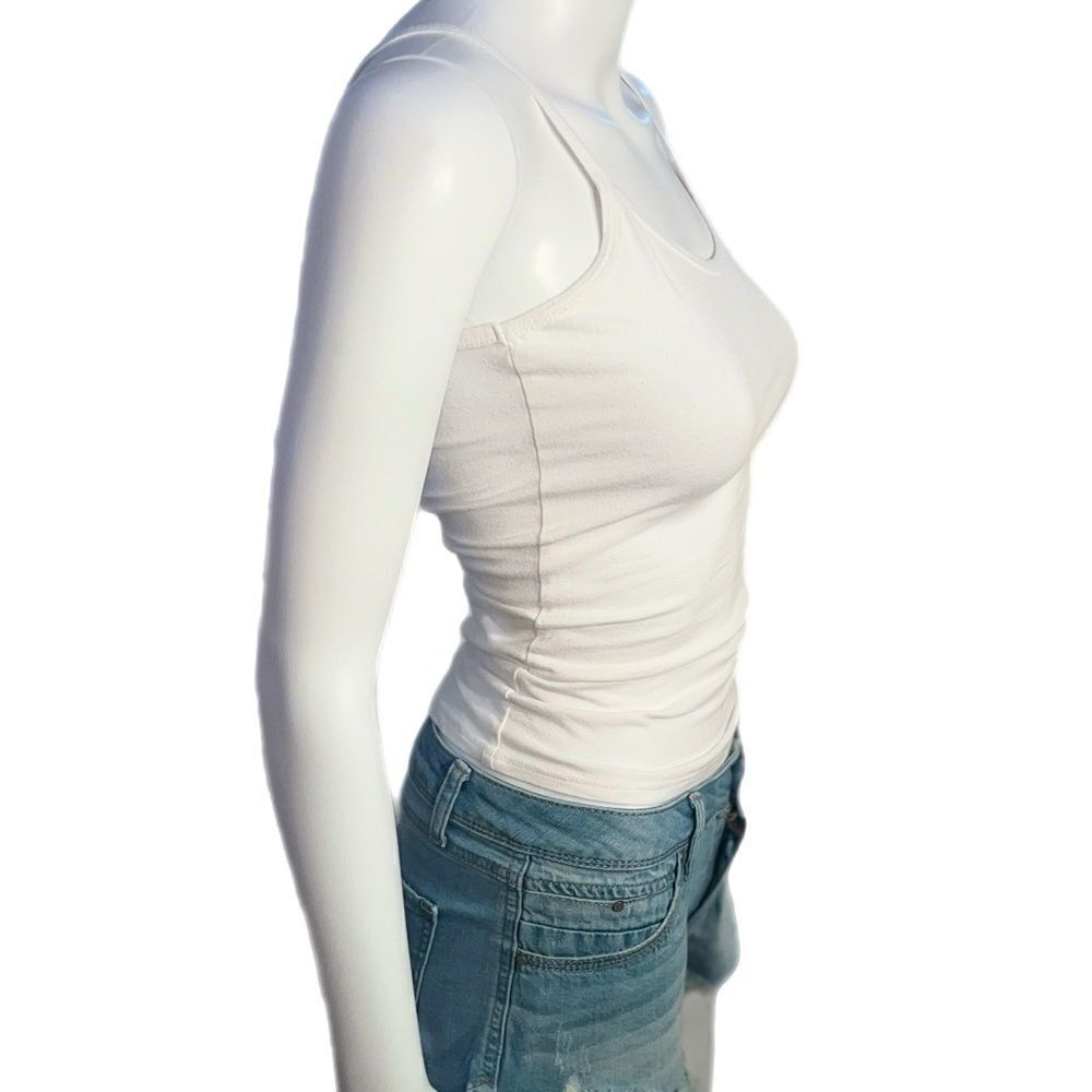 Bozzolo Layering Cami - White (S) - Picture 2 of 11
